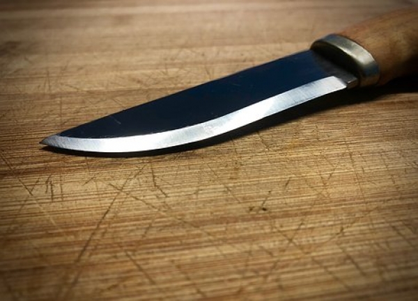 Coltello in macchina