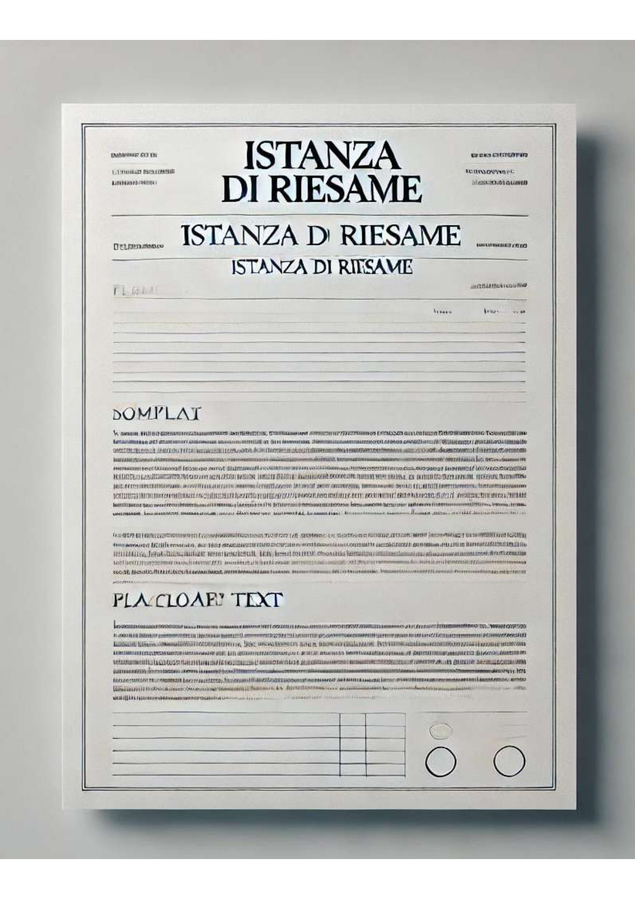Divieto detenzione armi - diritto al riesame